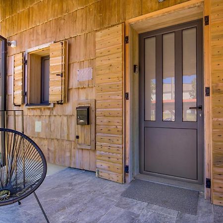 Modern Alpine Monsalbius Chalet Baske Ostarije Buitenkant foto
